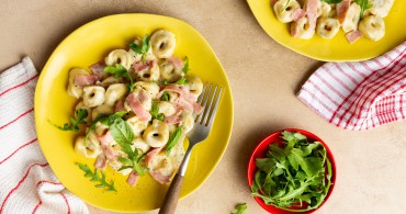 Recept Tortellini met room en ham Grand'Italia